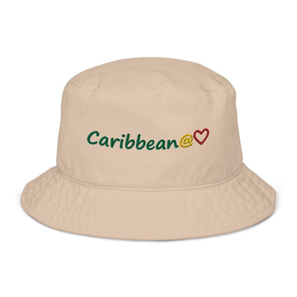 LazeyDaze Caribbean organic bucket hat